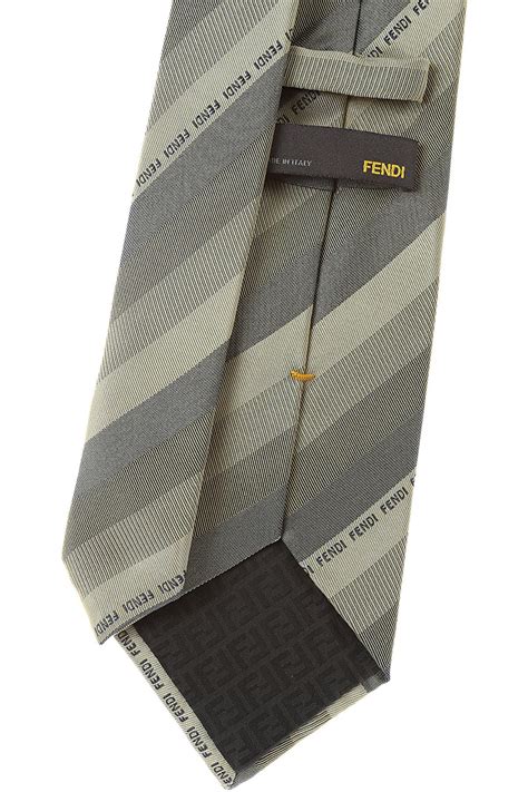 fendi silk ties men